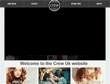 Tablet Screenshot of crew-uk.com